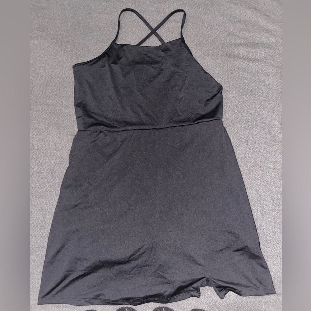 Art Class Black Racerback Skort Dress